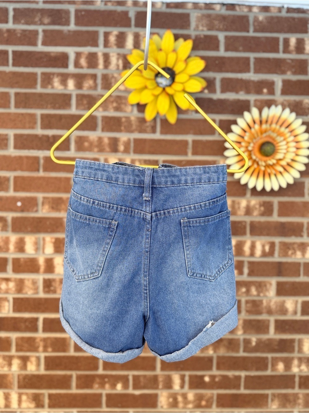 SHEIN Women's High Waist Denim Shorts Size 30 - Picture 5 of 15